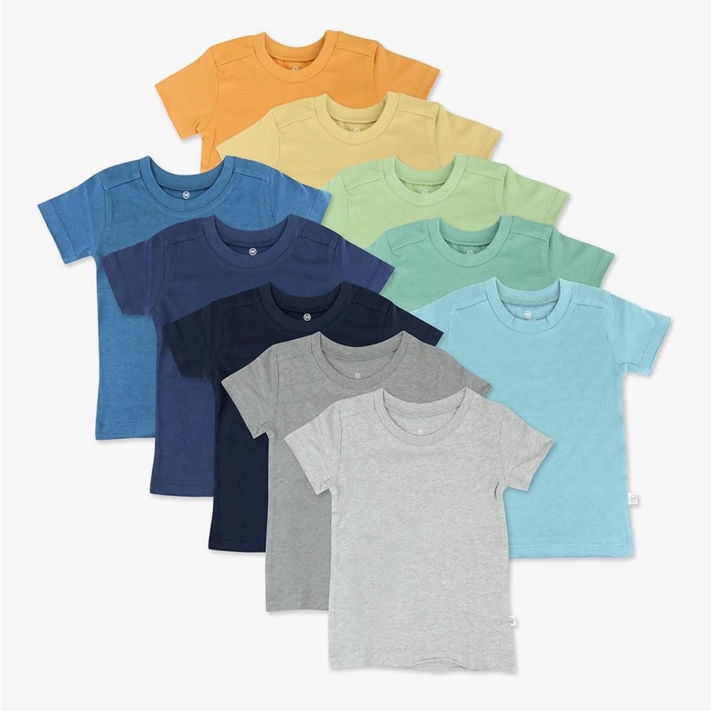 Kids Short Sleeve Tees - Multi-Color Pack